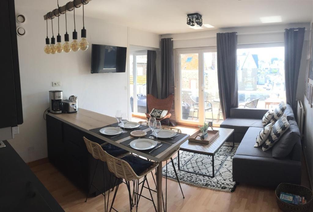 Appartement Les Pieds Dans L'Eau - Residence Sur La Plage Сен-Мало Экстерьер фото