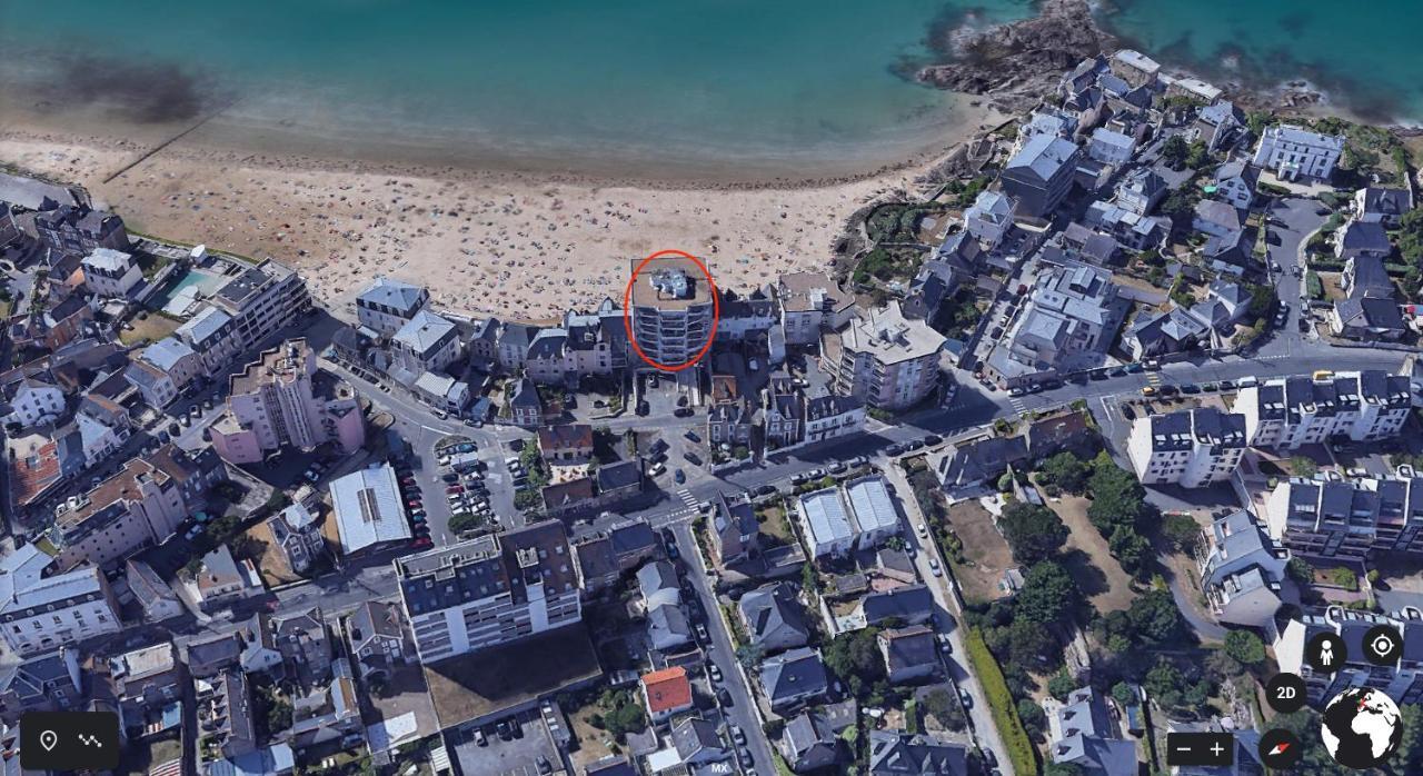Appartement Les Pieds Dans L'Eau - Residence Sur La Plage Сен-Мало Экстерьер фото
